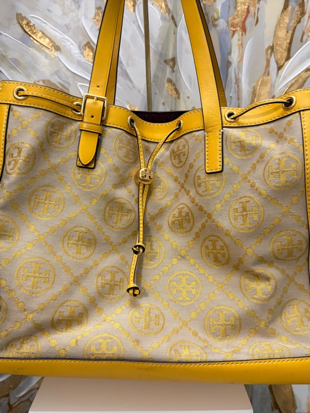 Tory Burch T monogram tote